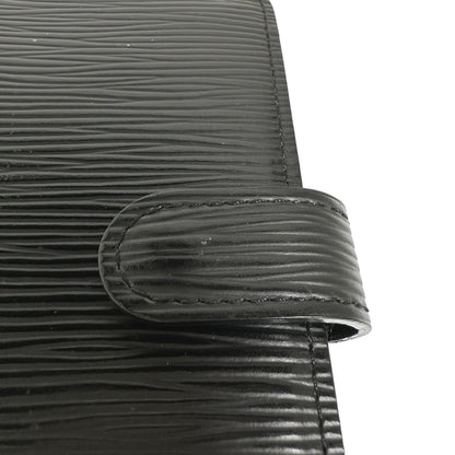 LOUIS VUITTON Notebook cover R20052 Epi Leather black Epi Agenda PM