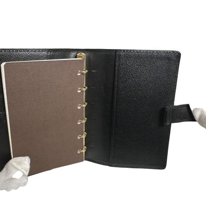 LOUIS VUITTON Notebook cover R20052 Epi Leather black Epi Agenda PM