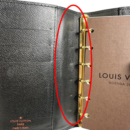 LOUIS VUITTON Notebook cover R20052 Epi Leather black Epi Agenda PM
