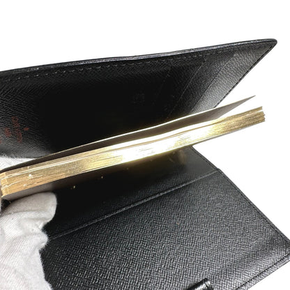 LOUIS VUITTON Notebook cover R20052 Epi Leather black Epi Agenda PM