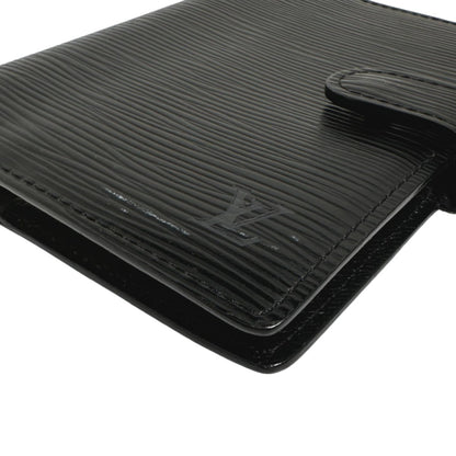 LOUIS VUITTON Notebook cover R20052 Epi Leather black Epi Agenda PM