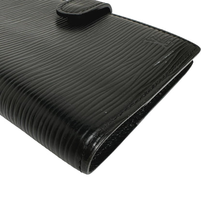 LOUIS VUITTON Notebook cover R20052 Epi Leather black Epi Agenda PM