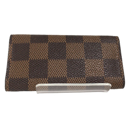 LOUIS VUITTON Key case Key holder  N62631 Damier canvas Brown Damier Multicles4