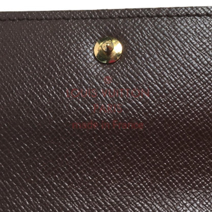 LOUIS VUITTON Key case Key holder  N62631 Damier canvas Brown Damier Multicles4
