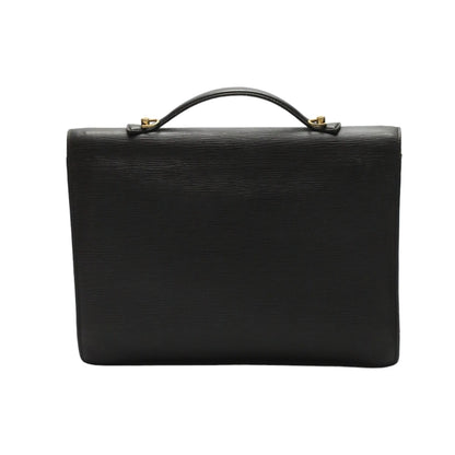 LOUIS VUITTON Business bag M54462 Epi Leather Noir Epi Porto de cuman bandouliere