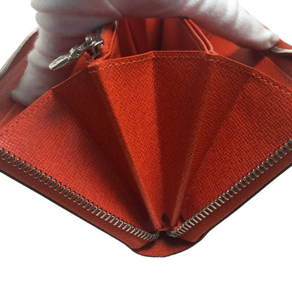 LOUIS VUITTON Long Wallet Purse M60310 Epi Leather Orange Epi Zippy wallet