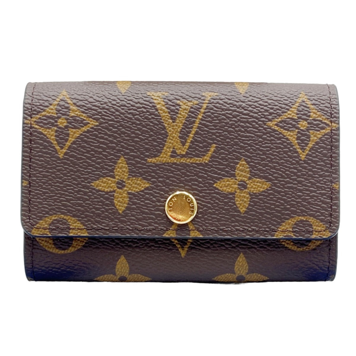 LOUIS VUITTON Key case Key holder  M62630 Monogram canvas Brown Monogram Multicles6