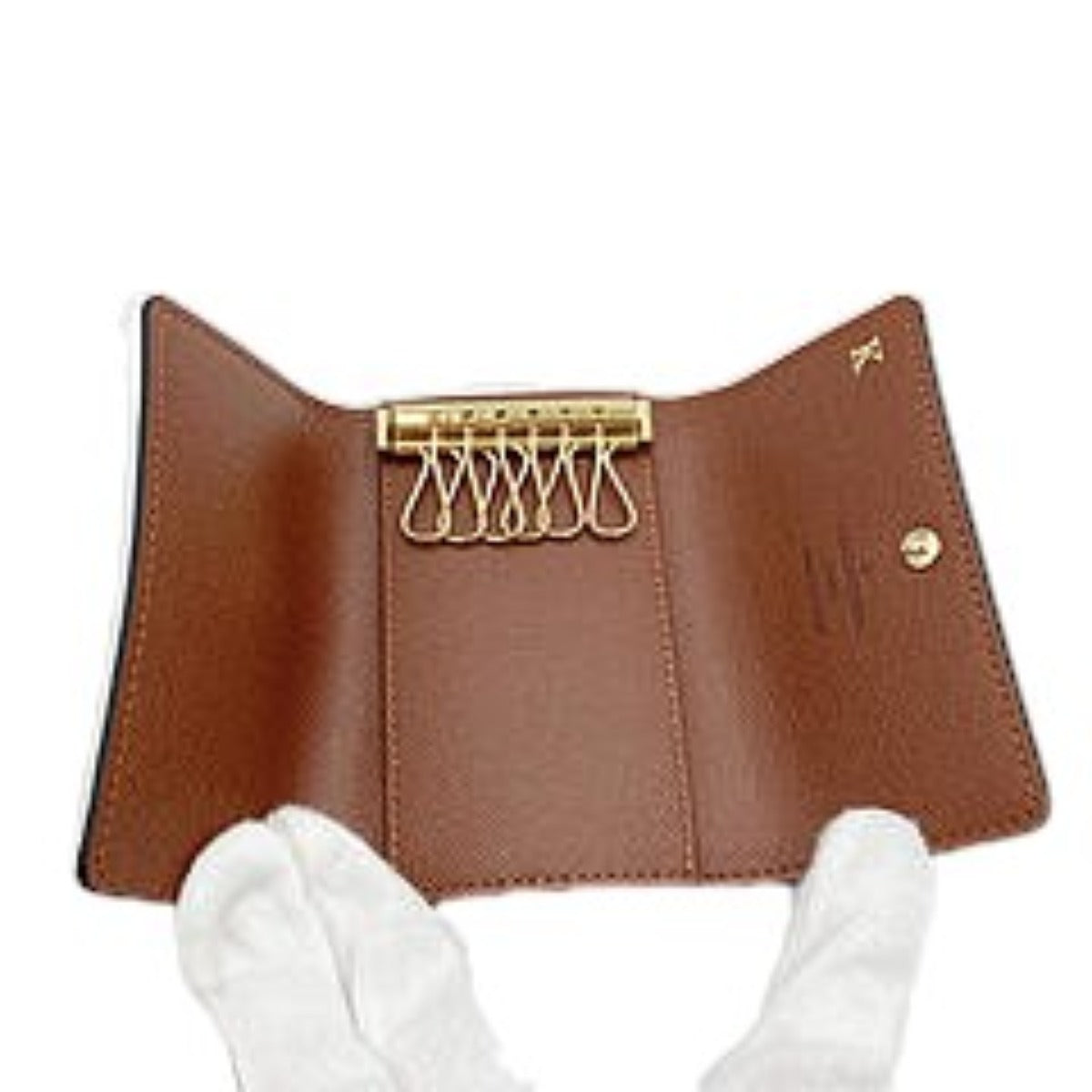 LOUIS VUITTON Key case Key holder  M62630 Monogram canvas Brown Monogram Multicles6
