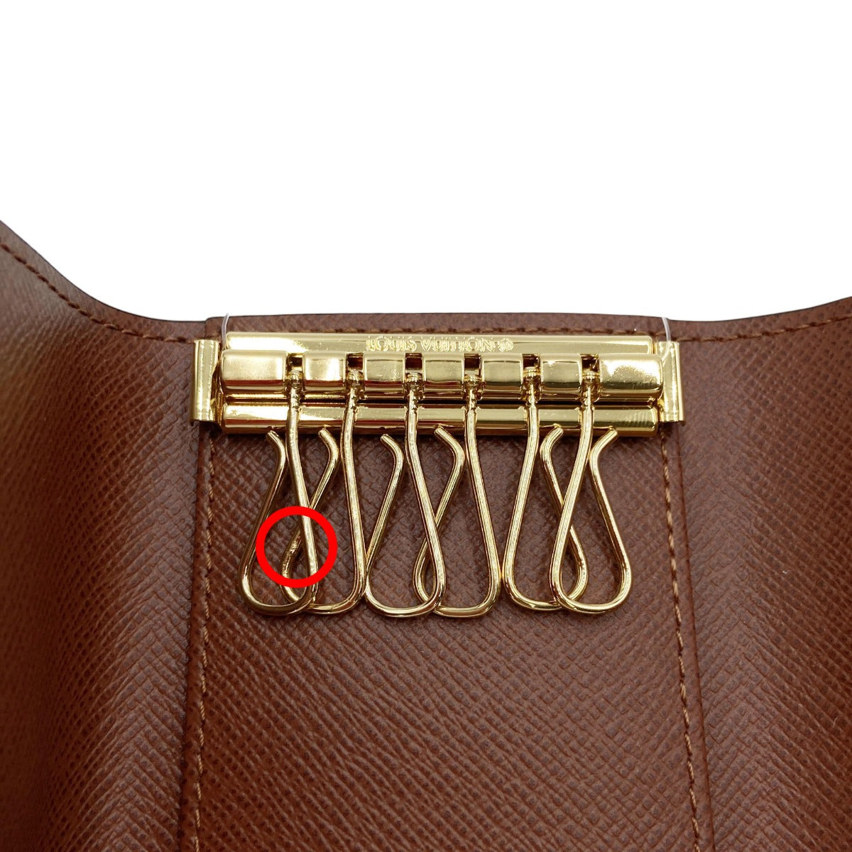 LOUIS VUITTON Key case Key holder  M62630 Monogram canvas Brown Monogram Multicles6