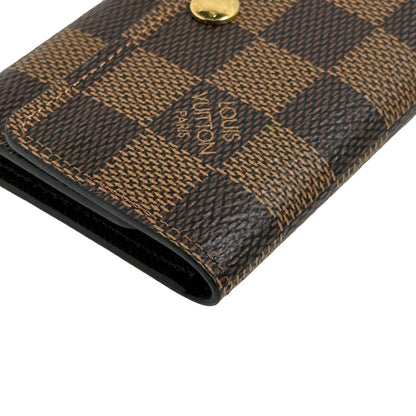 LOUIS VUITTON Key case Key holder  N62630 Damier canvas Brown Key case Key holder for 6 pieces Damier Multicles6 unisex(Unisex) Used Authentic