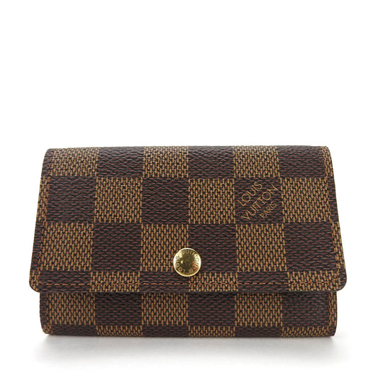 LOUIS VUITTON Key case Key holder  N62630 Damier Brown Multicles6