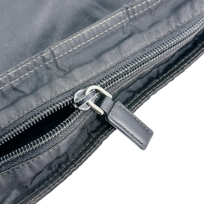 PRADA Shoulder Bag Nylon black Triangle logo