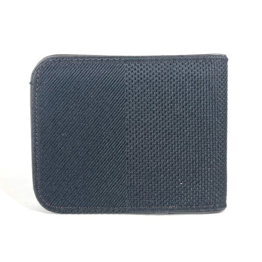 LOUIS VUITTON Folded wallet M93548 Damier Jean Canvas black Damier Jean Porte Billets 9 Carte Credit Funeral