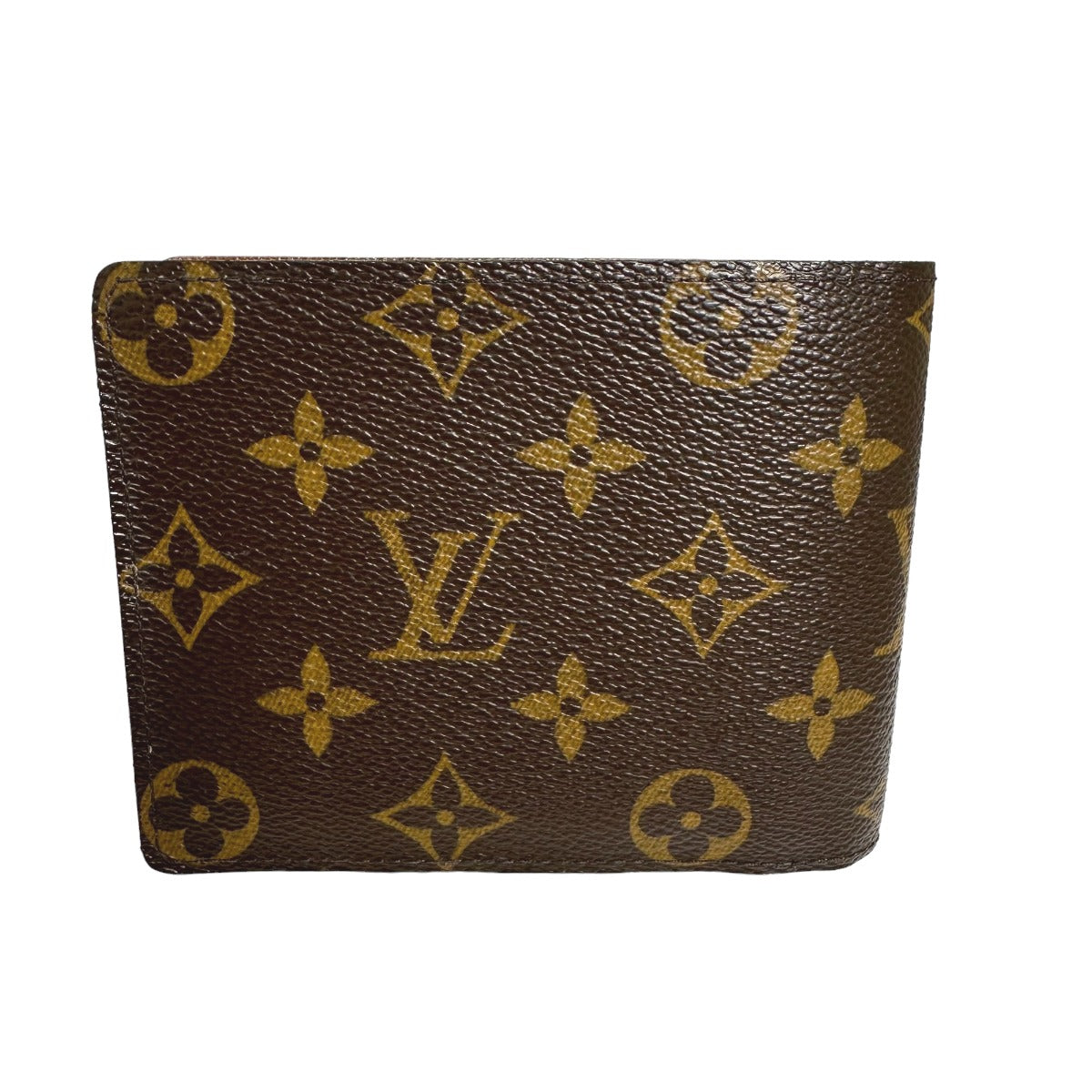 LOUIS VUITTON Bifold Wallet M60026 Monogram canvas Brown Bifold Wallet Monogram Portefeuille Florin unisex(Unisex) Used Authentic