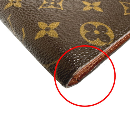 LOUIS VUITTON Bifold Wallet M60026 Monogram canvas Brown Bifold Wallet Monogram Portefeuille Florin unisex(Unisex) Used Authentic