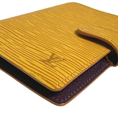 LOUIS VUITTON Notebook cover R20059 Epi Leather Talish yellow Epi Agenda PM