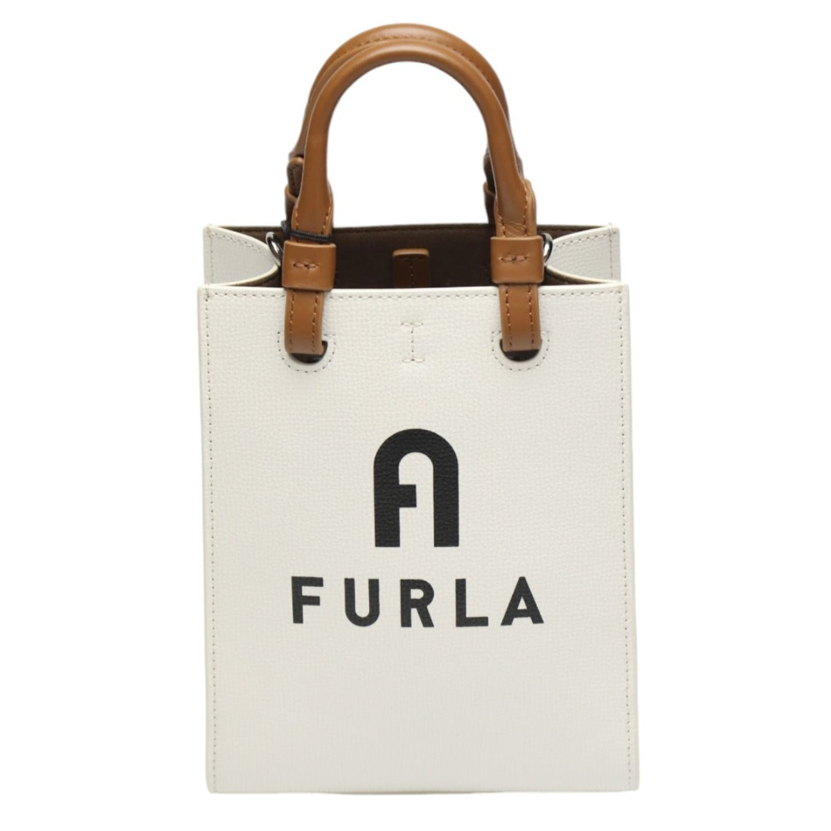Furla Shoulder Bag WB00729-BX1230-1843S leather leather white Shoulder Bag WB00729-BX1230-1843S Women Used Authentic