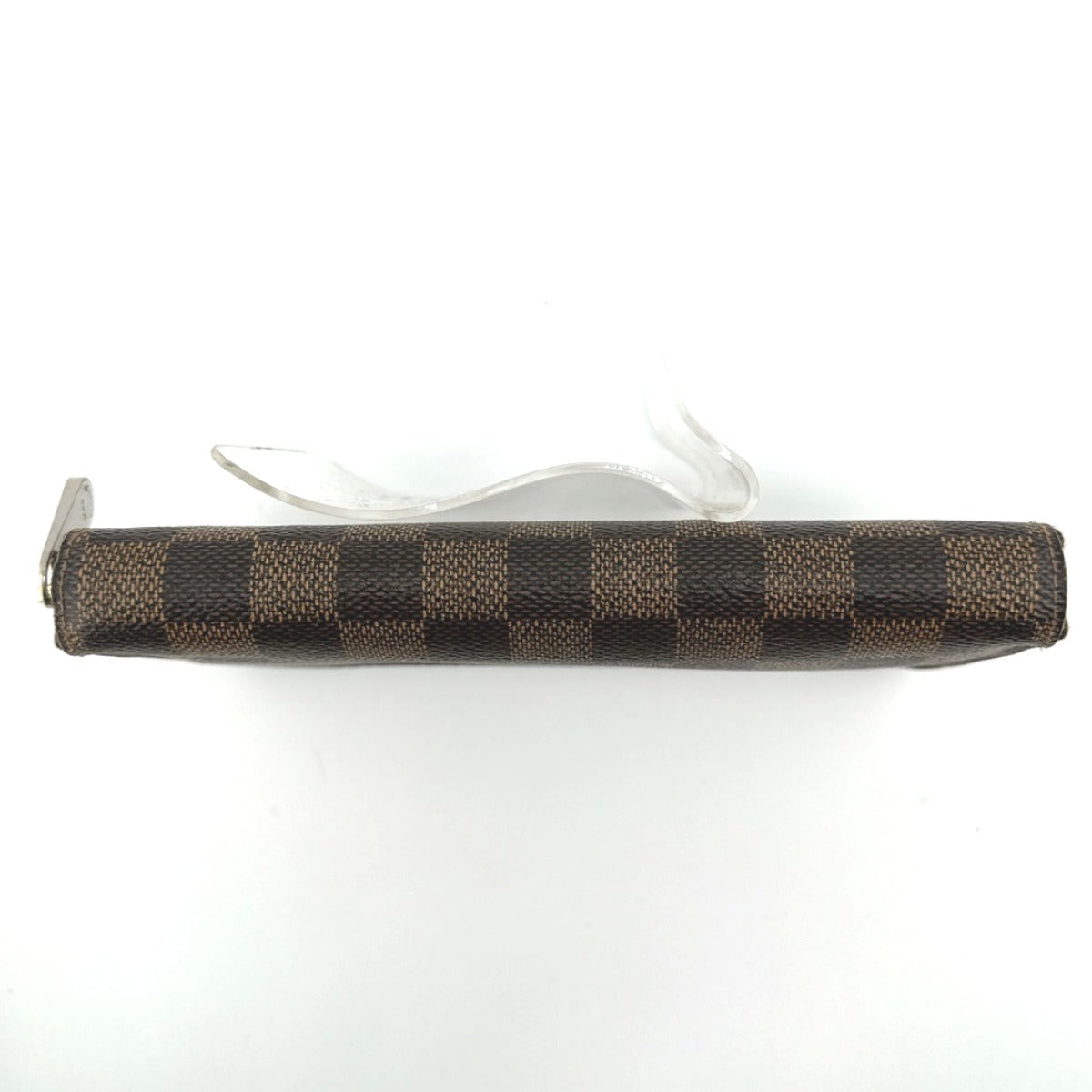 LOUIS VUITTON Long Wallet Purse N60015 Damier canvas Ebene Damier Zippy wallet