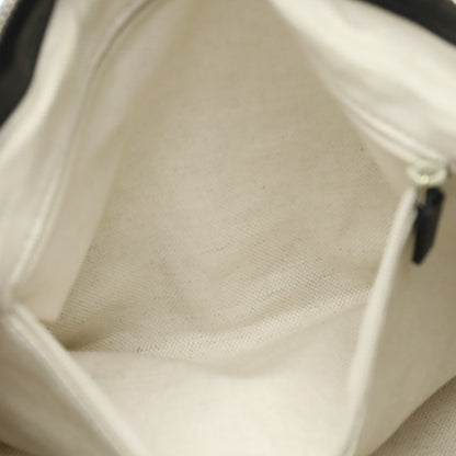 GUCCI Shoulder Bag 247902 canvas Black x beige Diamante