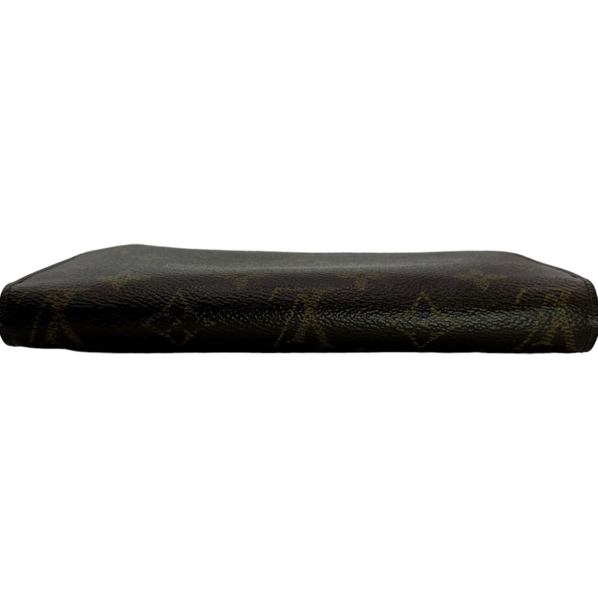 LOUIS VUITTON Long Wallet Purse M60017  Monogram canvas, leather Brown Monogram Zip Around