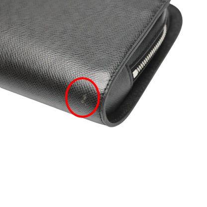 LOUIS VUITTON business bag M30182 Taiga black Taiga Baikal Aldwards