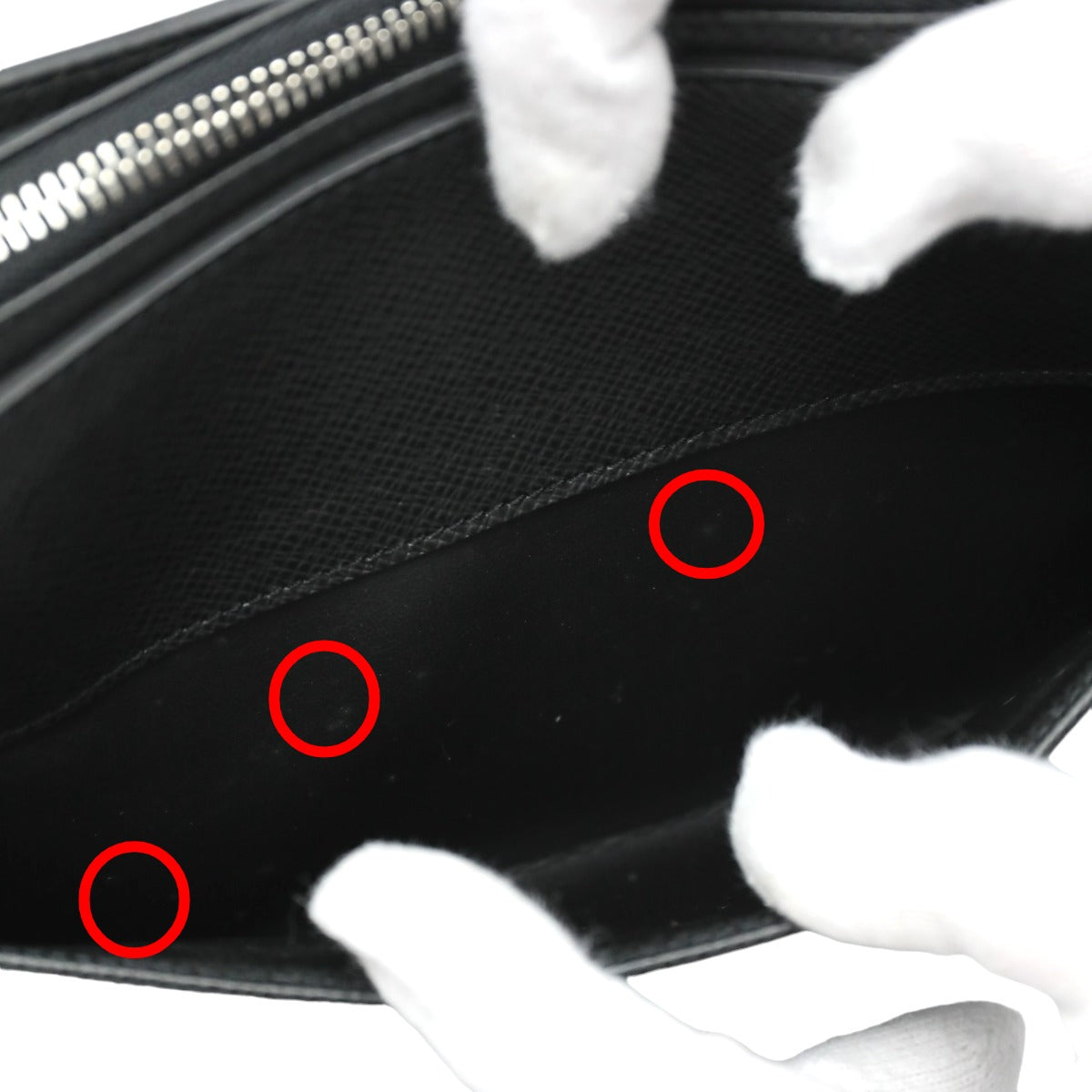 LOUIS VUITTON business bag M30182 Taiga black Taiga Baikal Aldwards
