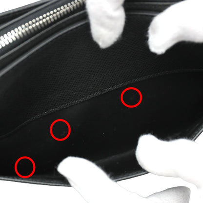 LOUIS VUITTON business bag M30182 Taiga black Taiga Baikal Aldwards