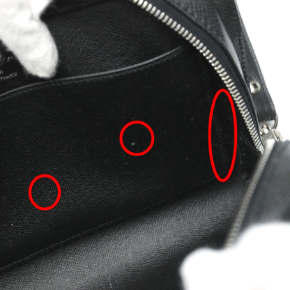 LOUIS VUITTON business bag M30182 Taiga black Taiga Baikal Aldwards