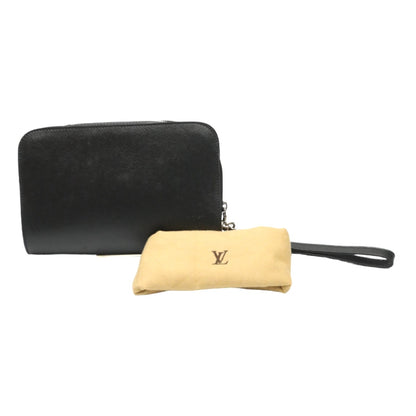 LOUIS VUITTON business bag M30182 Taiga black Taiga Baikal Aldwards