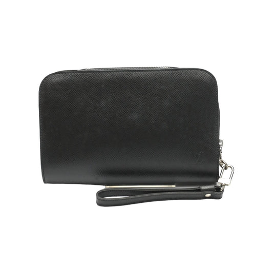 LOUIS VUITTON business bag M30182 Taiga black Taiga Baikal Aldwards