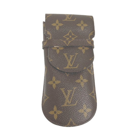 LOUIS VUITTON Other fashion goods M62970 leather Brown Monogram Etui Lunette Lava