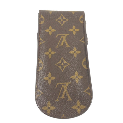 LOUIS VUITTON Other fashion goods M62970 leather Brown Monogram Etui Lunette Lava