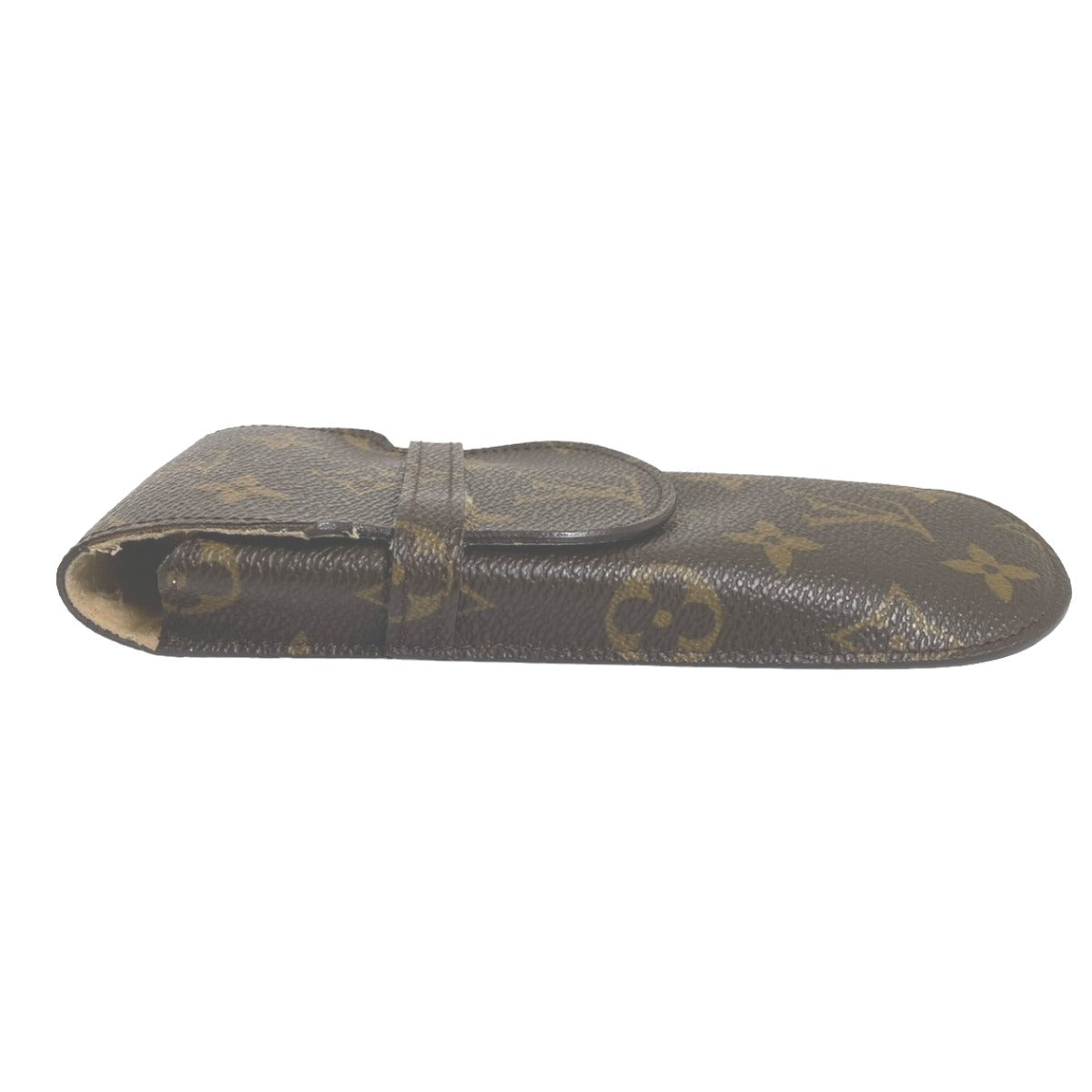LOUIS VUITTON Other fashion goods M62970 leather Brown Monogram Etui Lunette Lava