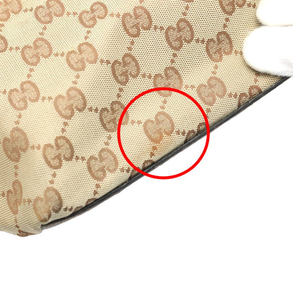 GUCCI Handbag 131228 GG canvas beige Sherry line