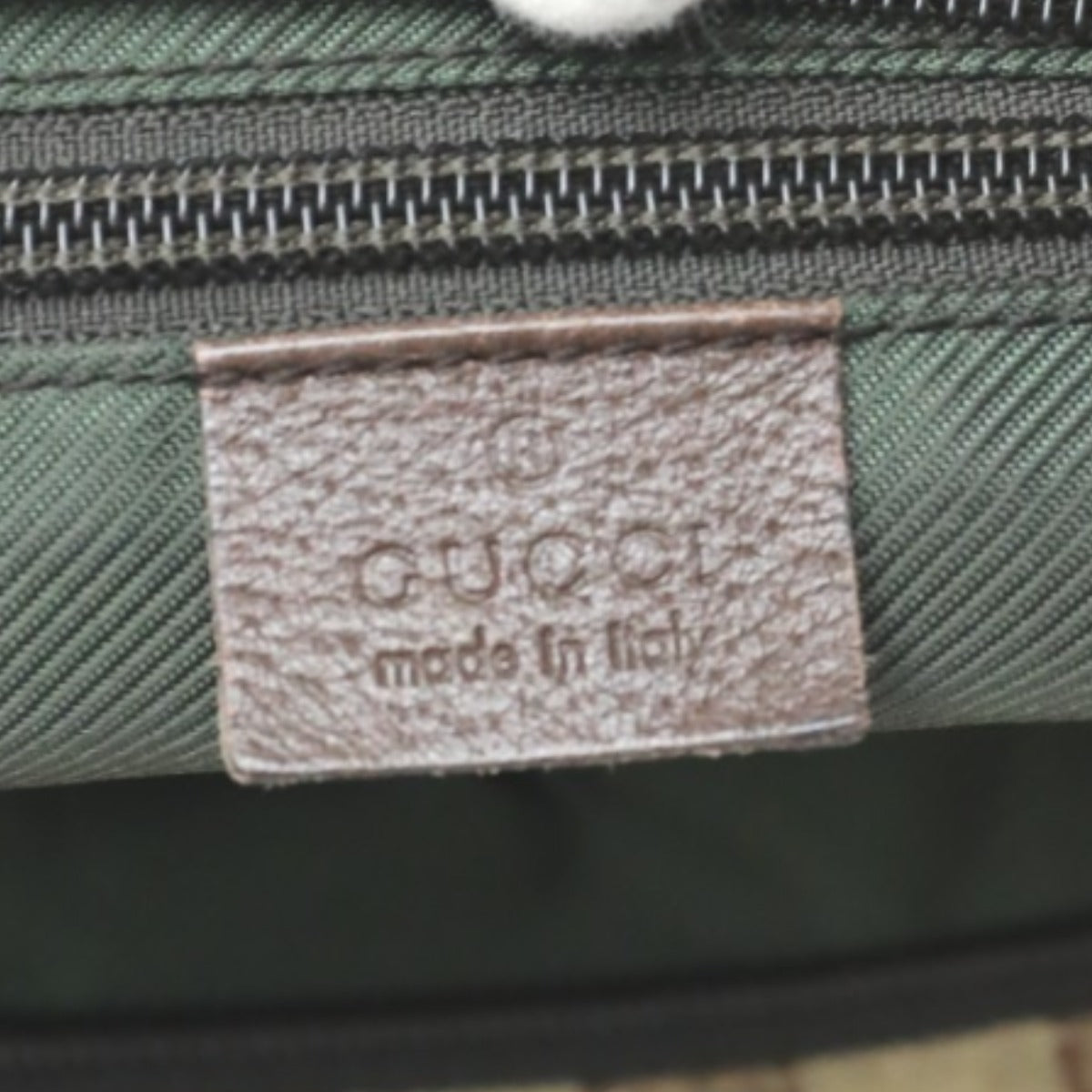 GUCCI Handbag 131228 GG canvas beige Tote Bag Sherry line Women Used Authentic