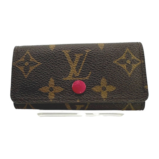 LOUIS VUITTON Key case Key holder  M62631 Monogram canvas Brown Monogram Key case Key holder for 4 keys