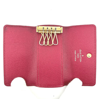 LOUIS VUITTON Key case Key holder  M62631 Monogram canvas Brown Monogram Key case Key holder for 4 keys