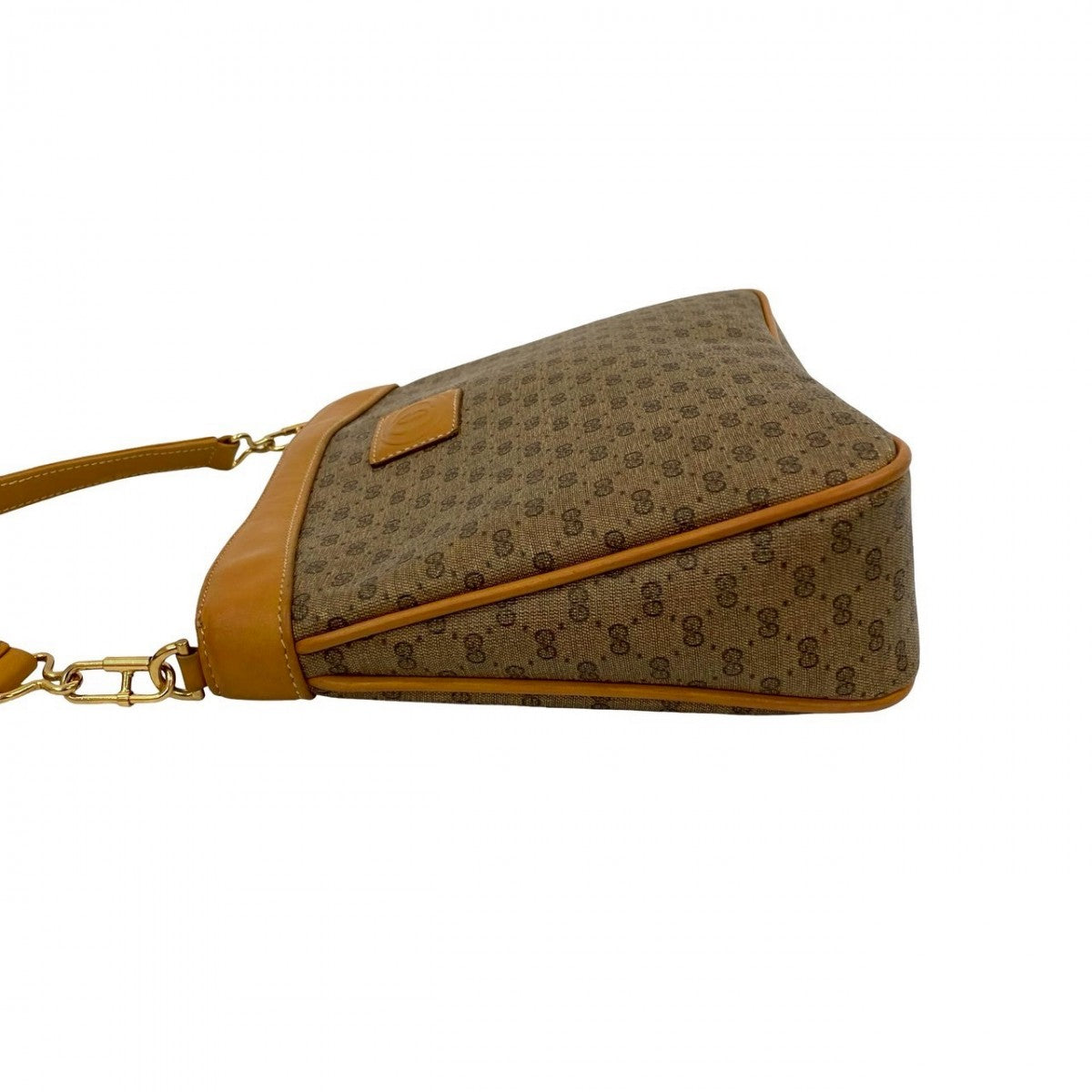 GUCCI Shoulder Bag leather Brown