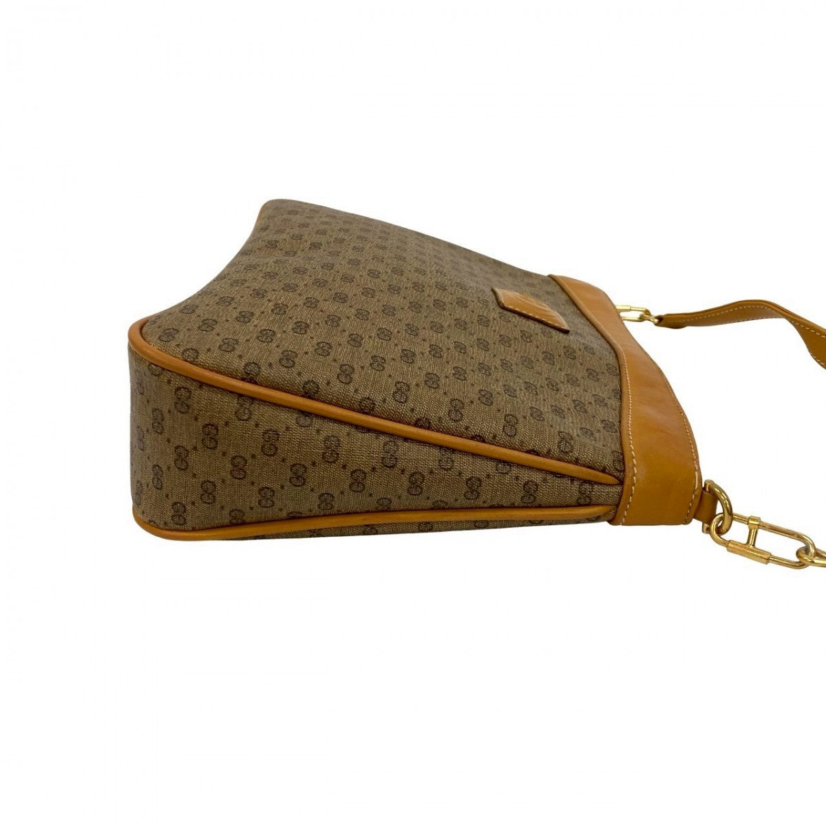 GUCCI Shoulder Bag leather Brown