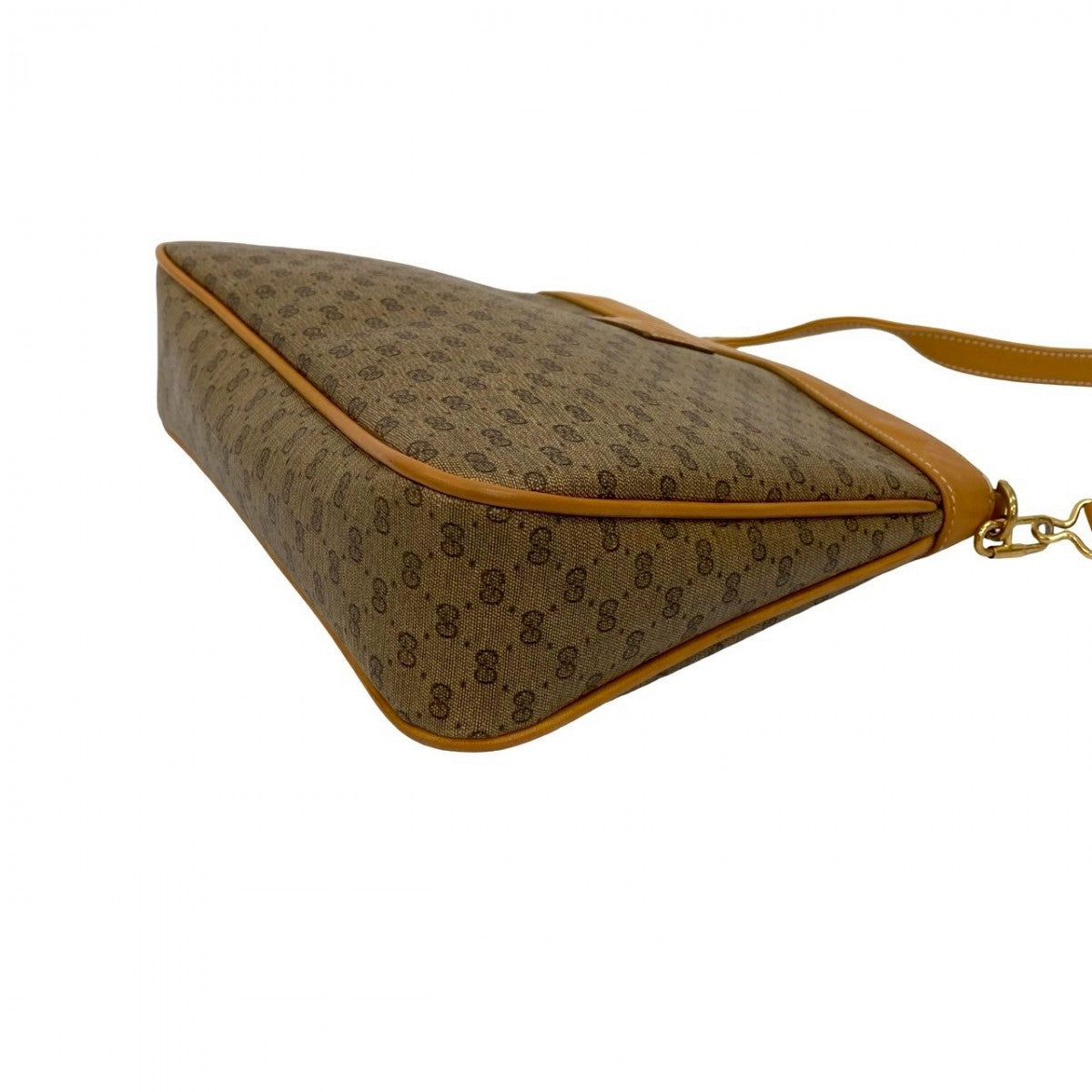 GUCCI Shoulder Bag leather Brown