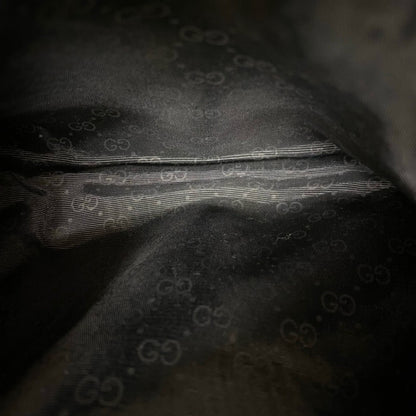 GUCCI Handbag leather black