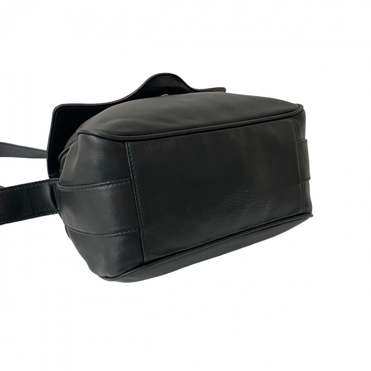 GUCCI Shoulder Bag leather black