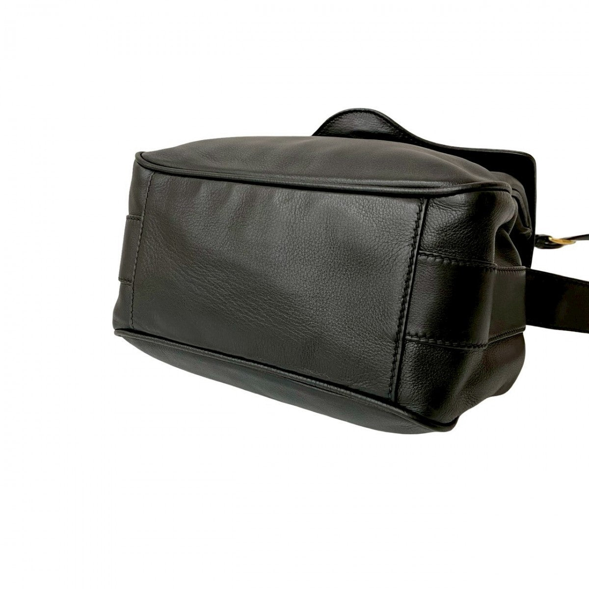 GUCCI Shoulder Bag leather black