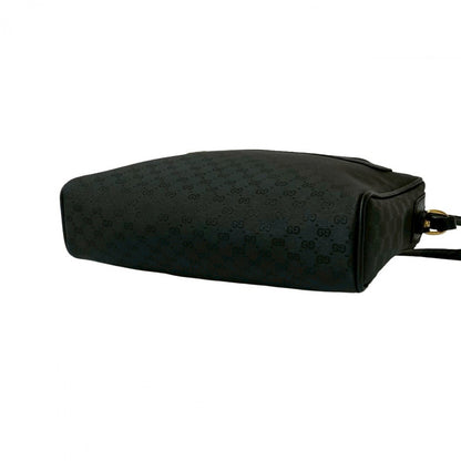 GUCCI Shoulder Bag leather black