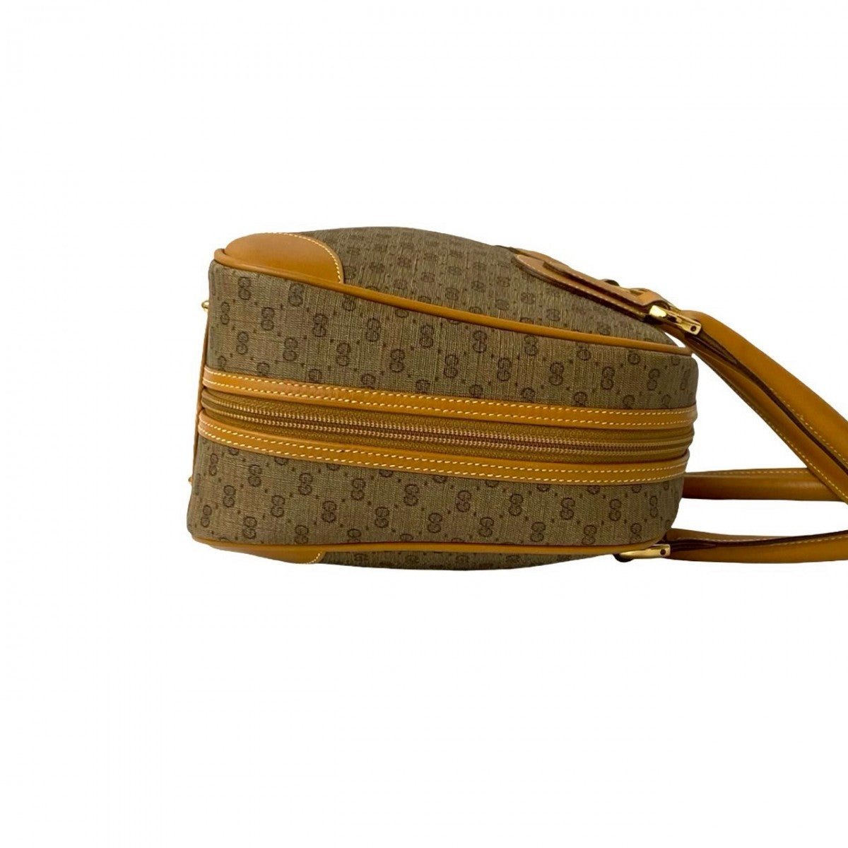 GUCCI Handbag leather Brown