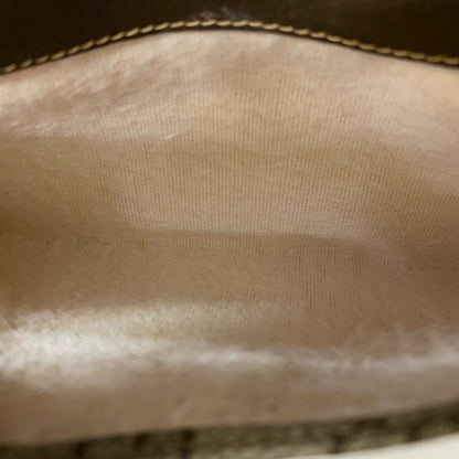GUCCI Shoulder Bag leather Brown