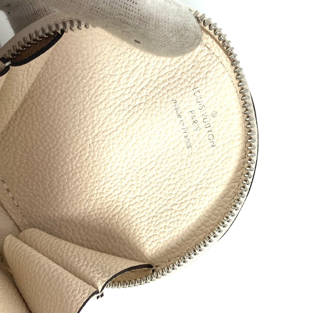 LOUIS VUITTON Coin case Epi Leather white Epi accessories