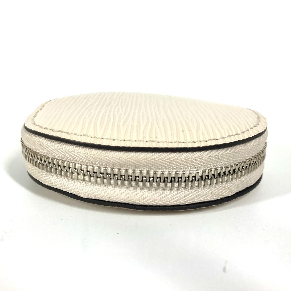 LOUIS VUITTON Coin case Epi Leather white Epi accessories