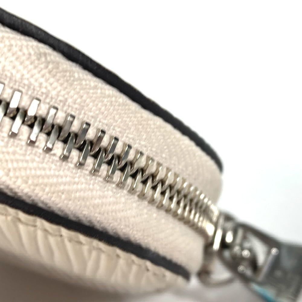 LOUIS VUITTON Coin case Epi Leather white Epi accessories