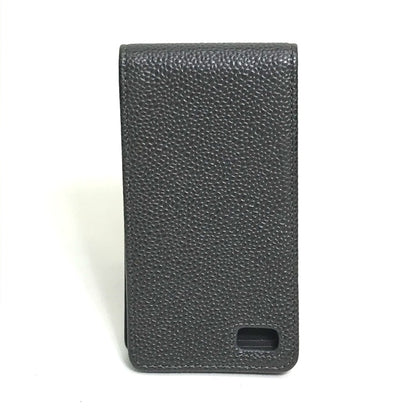 CHANEL iPhone case Caviar skin gray CC COCO Mark iphone4 / 4S compatible